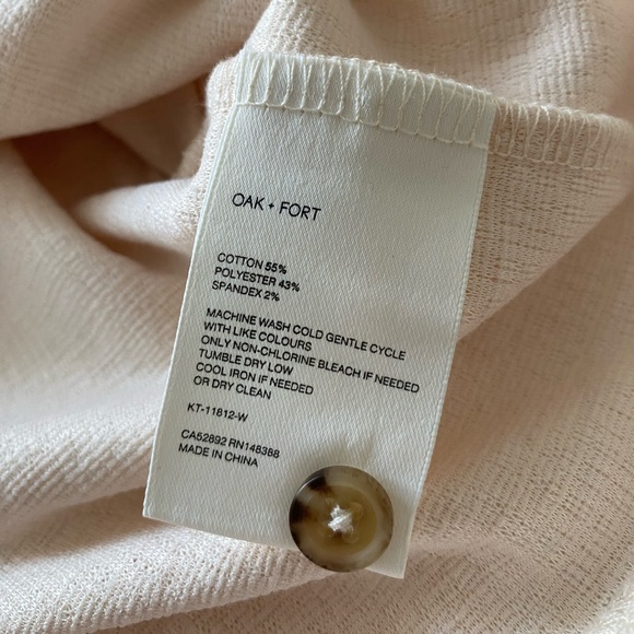 SOLD - OAK + FORT Knit Vest - Picture 2 of 2